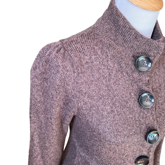 Cardigan three quarter sleeve sweater - Picture 4 of 4